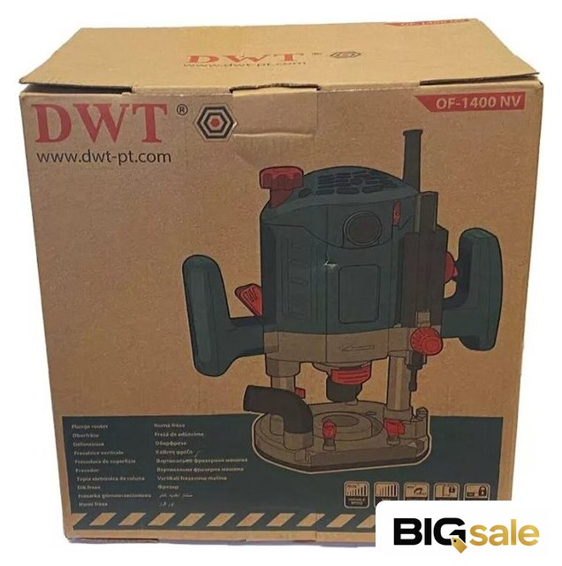 Вертикальный фрезер DWT OF-1400 NV - Изображение №4 — Интернет магазин BigSale