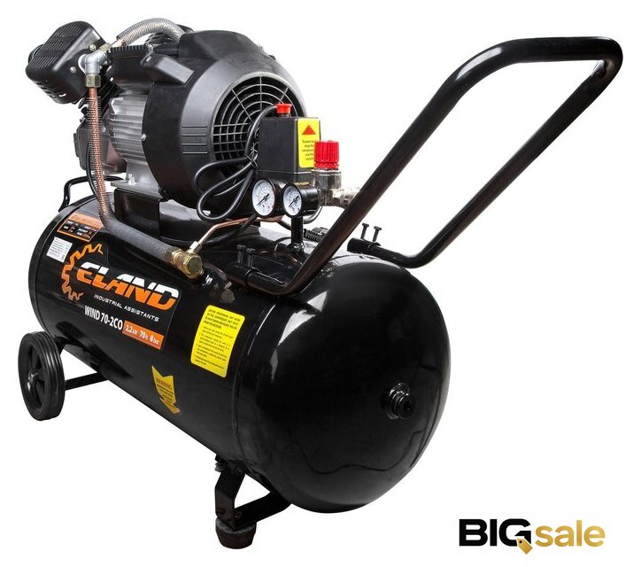 Компрессор ELAND WIND 70-2CO - Изображение №2 — Интернет магазин BigSale