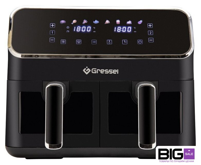 Аэрогриль (аэрофритюрница) Gressel GAF-1825 - Изображение №1 — Интернет магазин BigSale