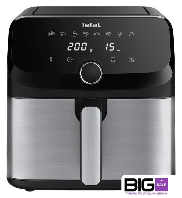 Аэрогриль (аэрофритюрница) Tefal Easy Fry Mega EY855D10 - Изображение №1 — Интернет магазин BigSale