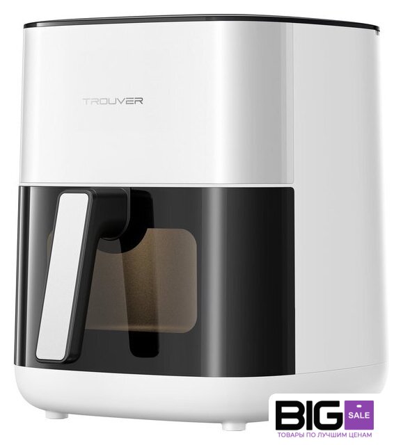 Аэрогриль (аэрофритюрница) Trouver Air Fryer FD10s Pro 6L (белый) - Изображение №1 — Интернет магазин BigSale