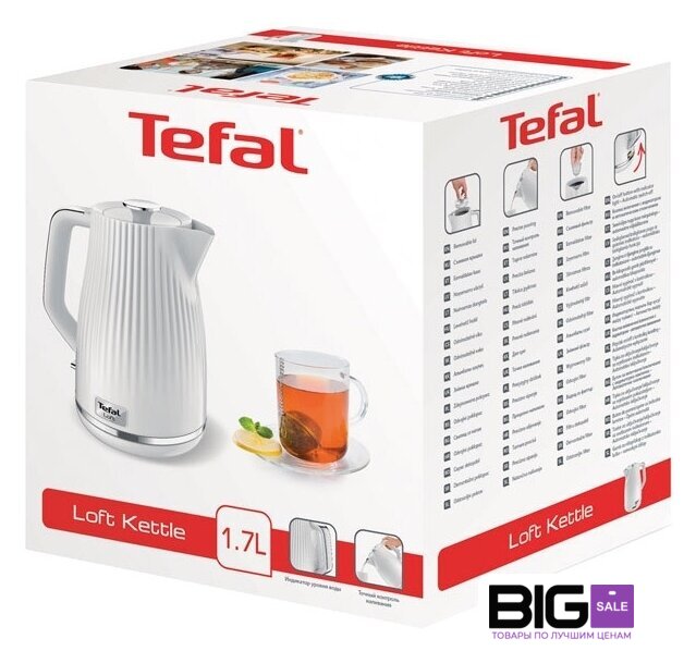 Электрический чайник Tefal KO250130 - Изображение №8 — Интернет магазин BigSale