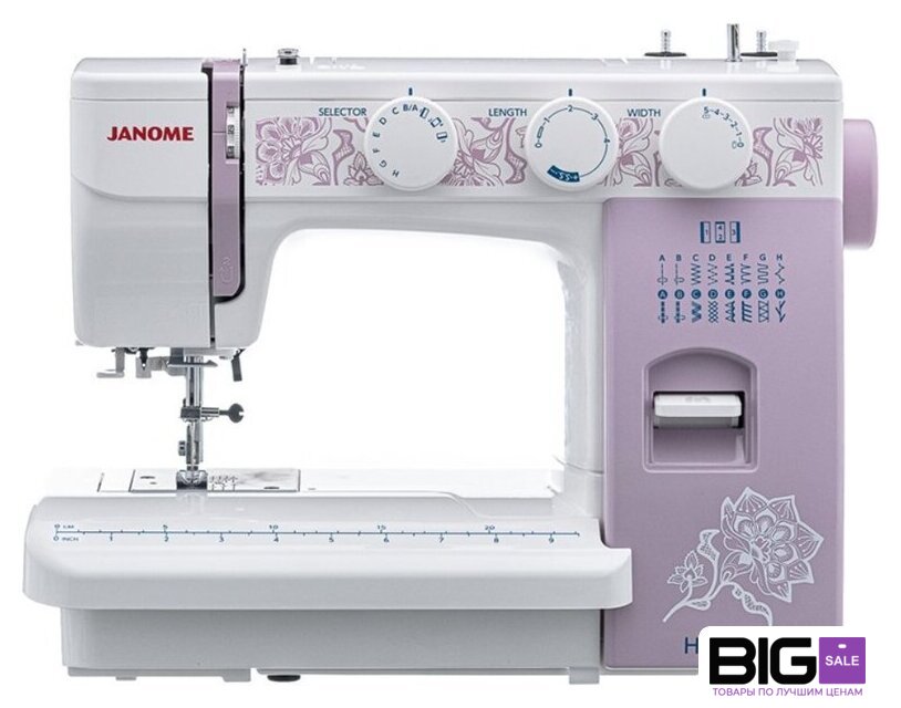 Электромеханическая швейная машина Janome HD1015 - Изображение №1 — Интернет магазин BigSale