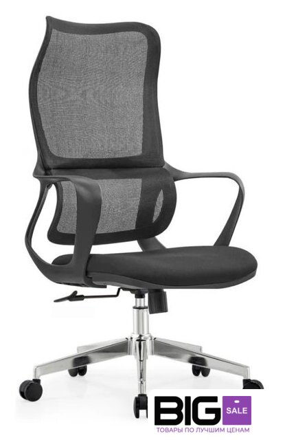 Офисное кресло SitUp LATI-H Black Chrome (сетка Black/Black) - Изображение №1 — Интернет магазин BigSale