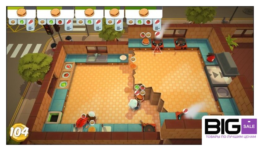  Overcooked! + Overcooked! 2 для PlayStation 4 - Изображение №2 — Интернет магазин BigSale