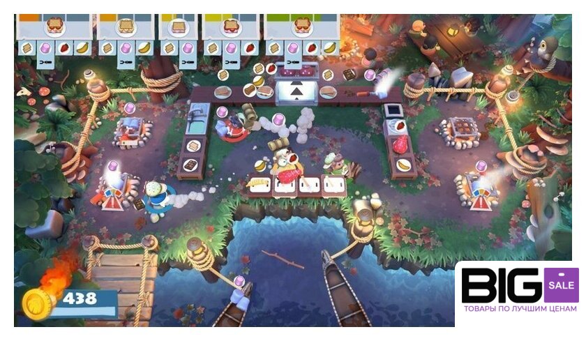  Overcooked! + Overcooked! 2 для PlayStation 4 - Изображение №5 — Интернет магазин BigSale