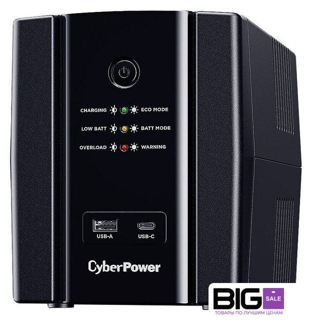 Источник бесперебойного питания CyberPower UT1500EIG - Изображение №1 — Интернет магазин BigSale