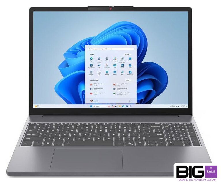 Ноутбук Lenovo IdeaPad Slim 3 15IRH10 83K100VDIN - Изображение №1 — Интернет магазин BigSale