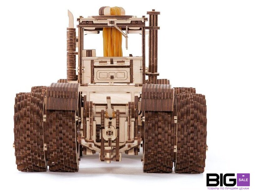 3Д-пазл Eco-Wood-Art Трактор Кировец K-7M - Изображение №4 — Интернет магазин BigSale