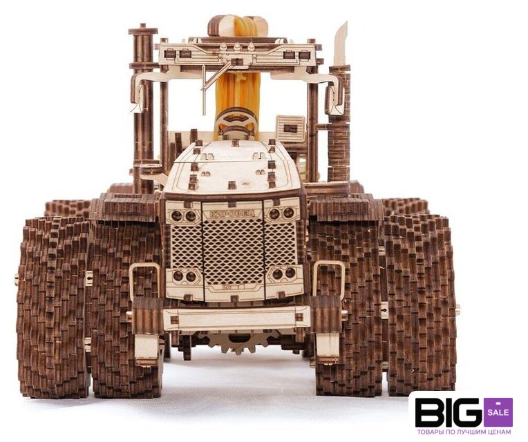 3Д-пазл Eco-Wood-Art Трактор Кировец K-7M - Изображение №3 — Интернет магазин BigSale