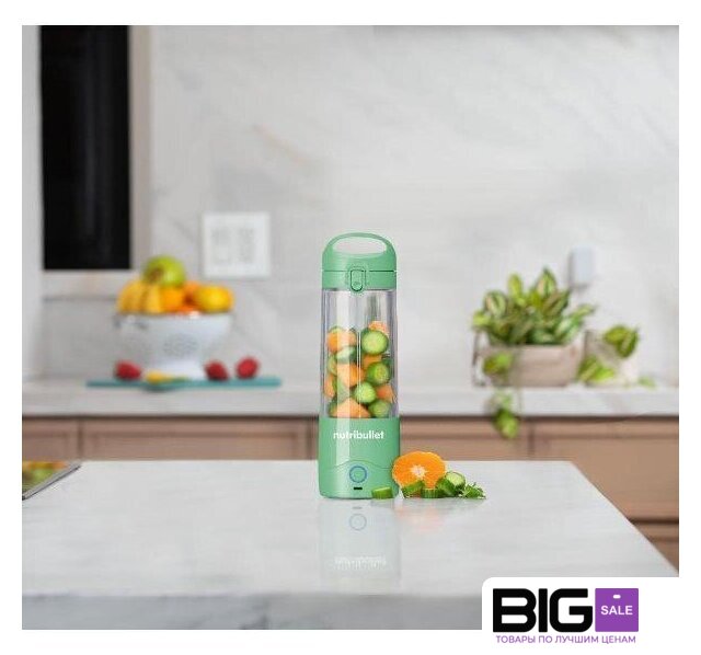 Портативный блендер NutriBullet NBP003LG - Изображение №7 — Интернет магазин BigSale