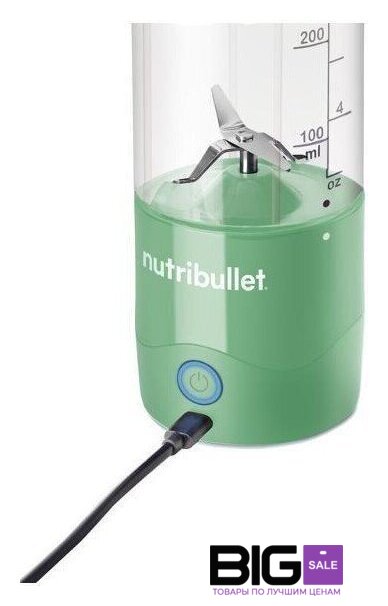 Портативный блендер NutriBullet NBP003LG - Изображение №3 — Интернет магазин BigSale