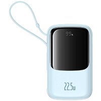 Baseus Qpow Pro+ Digital Display Fast Charge 22.5W 10000mAh (голубой) Image #1