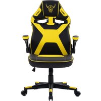 Игровое (геймерское) кресло FLOKY Asgard Yellow-Black (желтый/черный) - Превью изображения №5 — Интернет магазин BigSale