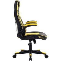 Игровое (геймерское) кресло FLOKY Asgard Yellow-Black (желтый/черный) - Превью изображения №8 — Интернет магазин BigSale