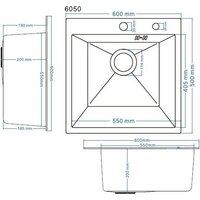 Schtoff Best Silver 6050 + коландер металл K-1 BLACK + дозатор SD-1 SILVER Image #5