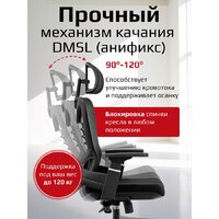 Офисное кресло Evolution HarmonySpine (черный) - Превью изображения №8 — Интернет магазин BigSale