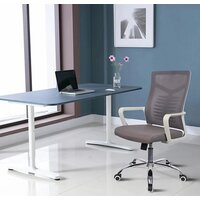 Офисное кресло SitUp Delta grey chrome (сетка grey/grey) - Превью изображения №5 — Интернет магазин BigSale
