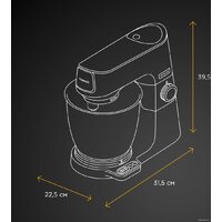 Кухонная машина Kenwood Titanium Chef Baker XL KVL65.001WH - Превью изображения №16 — Интернет магазин BigSale