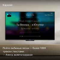 Телевизор Яндекс ТВ Станция Бейсик с Алисой 50 YNDX-00075 - Превью изображения №12 — Интернет магазин BigSale