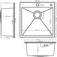 Schtoff Best Decor Black 4550 + коландер KR-1 BLACK + дозатор SD-1 BLACK, комплект Image #5