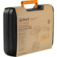Ударная дрель-шуруповерт Bort BAB-21Ix2Li-XDK 93414943 (с 2-мя АКБ, кейс) - Превью изображения №15 — Интернет магазин BigSale