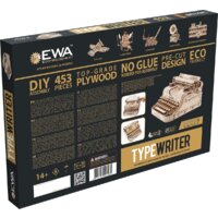 Сборная модель Eco-Wood-Art Печатная машина - Превью изображения №9 — Интернет магазин BigSale
