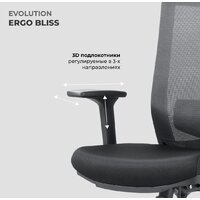 Офисное кресло Evolution ERGO BLISS Grey (серый) - Превью изображения №12 — Интернет магазин BigSale