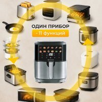 Аэрогриль (аэрофритюрница) Evolution AIRO 6100 - Превью изображения №14 — Интернет магазин BigSale