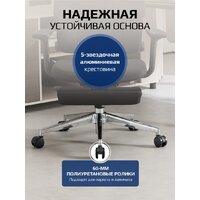 Офисное кресло Evolution LumbarPro FR AL (черный) - Превью изображения №13 — Интернет магазин BigSale
