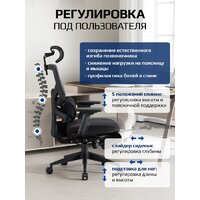 Офисное кресло Evolution LumbarPro FR (черный) - Превью изображения №9 — Интернет магазин BigSale